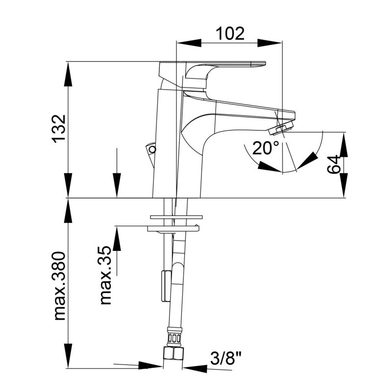 Baterie lavoar Herz Infinity i10 UH00004
