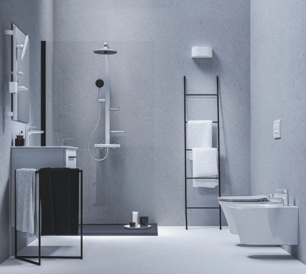 Baterie lavoar Ideal Standard Cerafine D Silver BD131SI