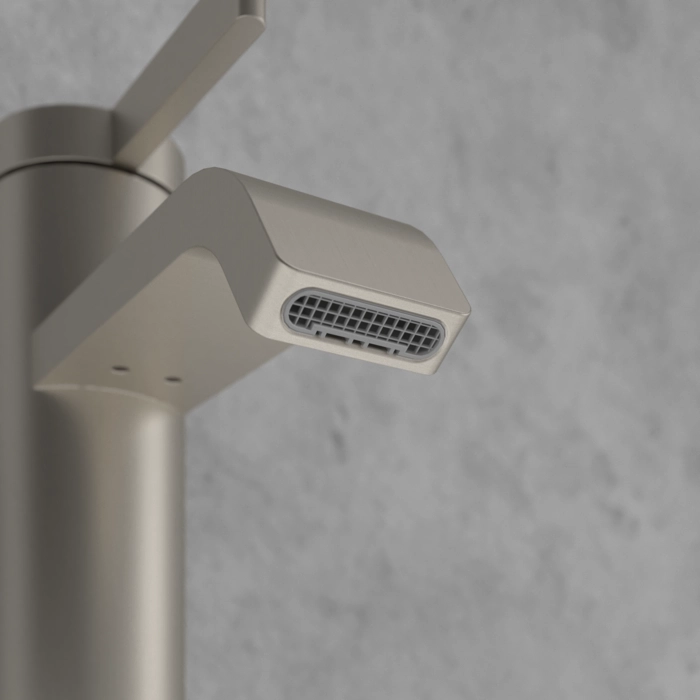 Baterie lavoar Villeroy&amp;Boch Dawn (Pipa curbată) Nickel