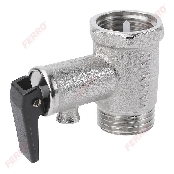 Supapa de siguranta pentru boiler cu supapa de sens 6 bari 1/2" Ferro Z1560B