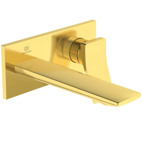 Baterie încastrată lavoar Ideal Standard Atelier Conca Brushed Gold A7371A2