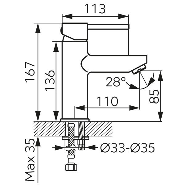 Baterie lavoar Ferro Fiesta BFI2G