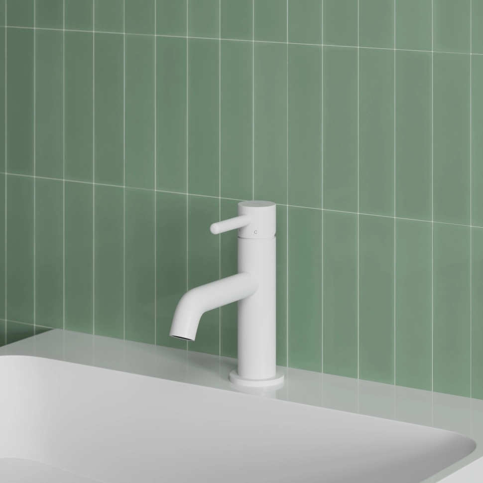 Baterie lavoar Omnires Y Alb mat Y1210NWM