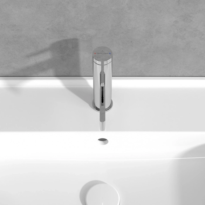 Baterie lavoar Villeroy&amp;Boch Dawn (Pipa dreaptă) Chrome