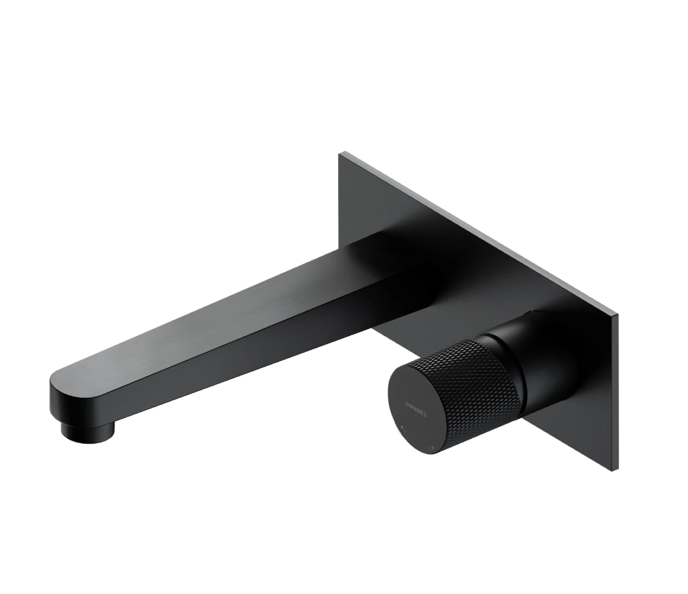 Baterie încastrată lavoar Omnires Contour Antracit CT8015AT