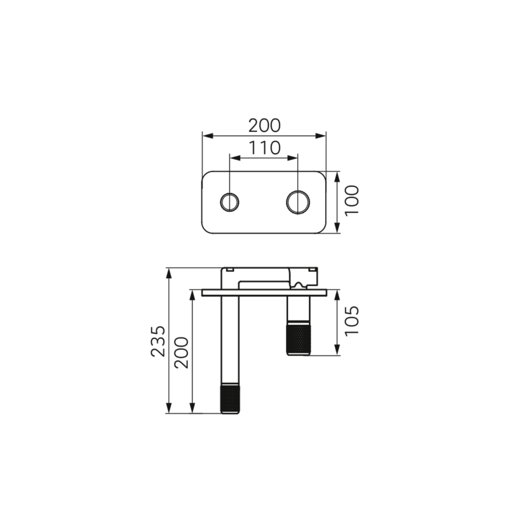 Baterie încastrată lavoar FDesign Ardesia