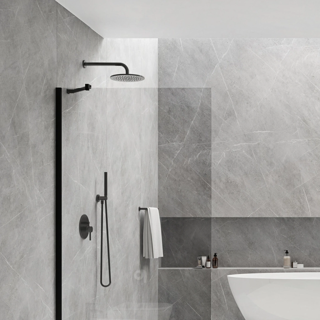 Душевой комплект Omnires Y SYSY18BL