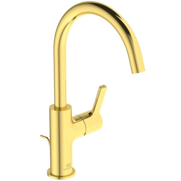 Baterie lavoar înalt Ideal Standard Atelier Joy Brushed Gold BC777A2