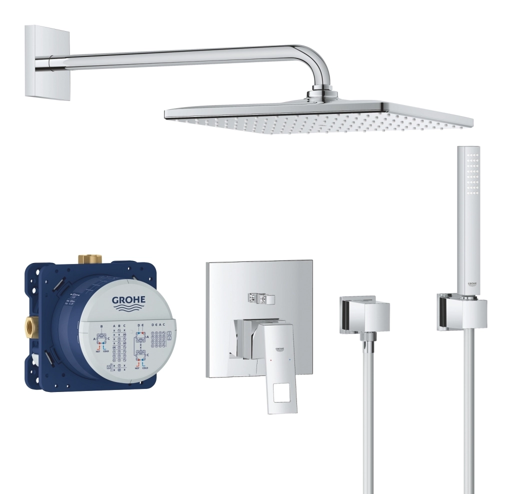 Set de duș îngropat Grohe Eurocube Tempesta 210 25238000