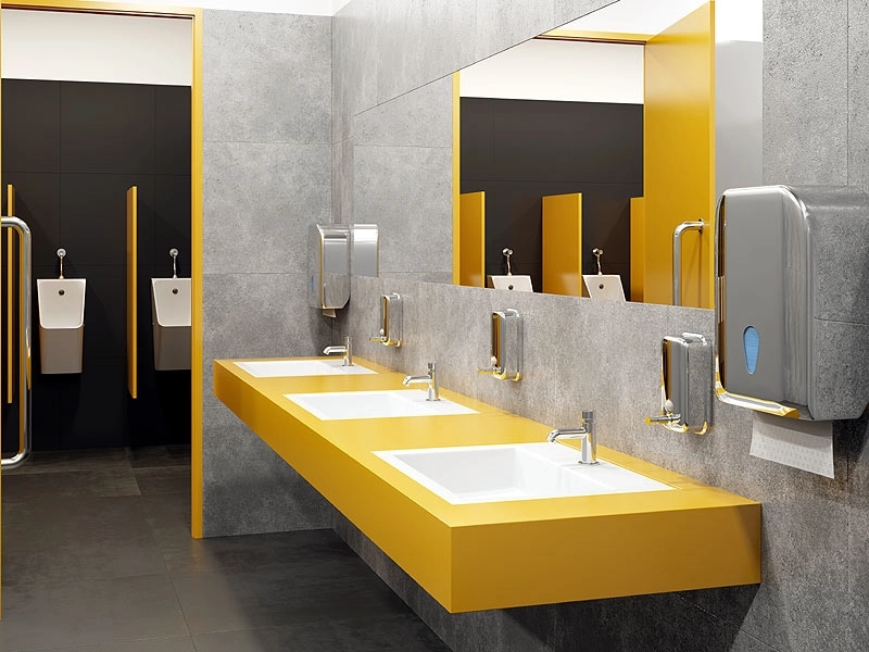 Baterie lavoar cu temporizare Ferro Special Press Z201