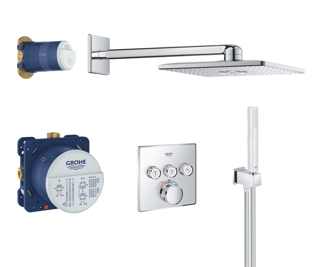 Set de duș îngropat termostatat Grohe GRT Smartcontrol 310 34706000