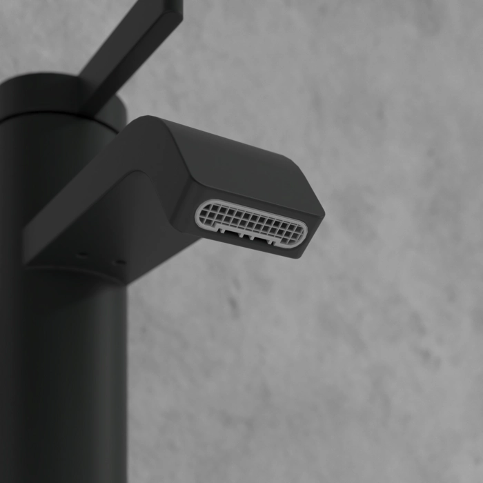 Baterie lavoar Villeroy&amp;Boch Dawn (Pipa curbată) Black