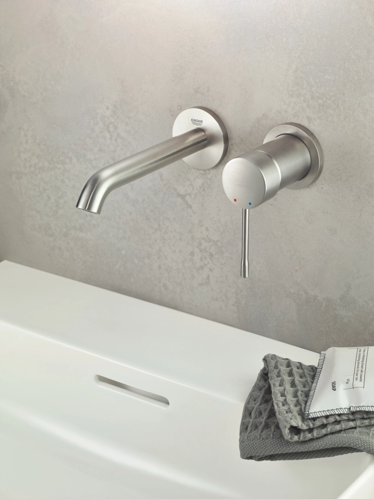 Смеситель встраиваемый для раковины Grohe Essence Supersteel 29192DC1