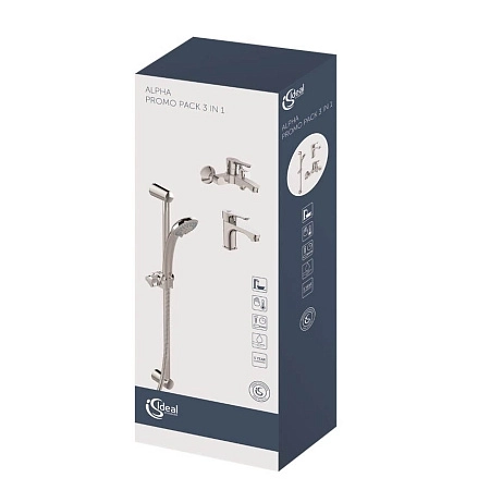 Set baterii Ideal Standard Alpha BD004AA