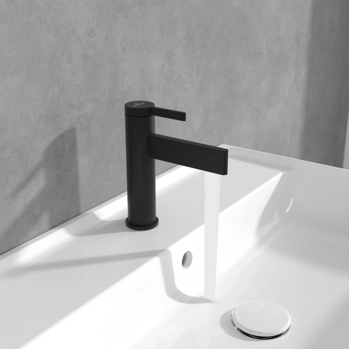 Baterie lavoar Villeroy&amp;Boch Dawn (Pipa dreaptă) Black