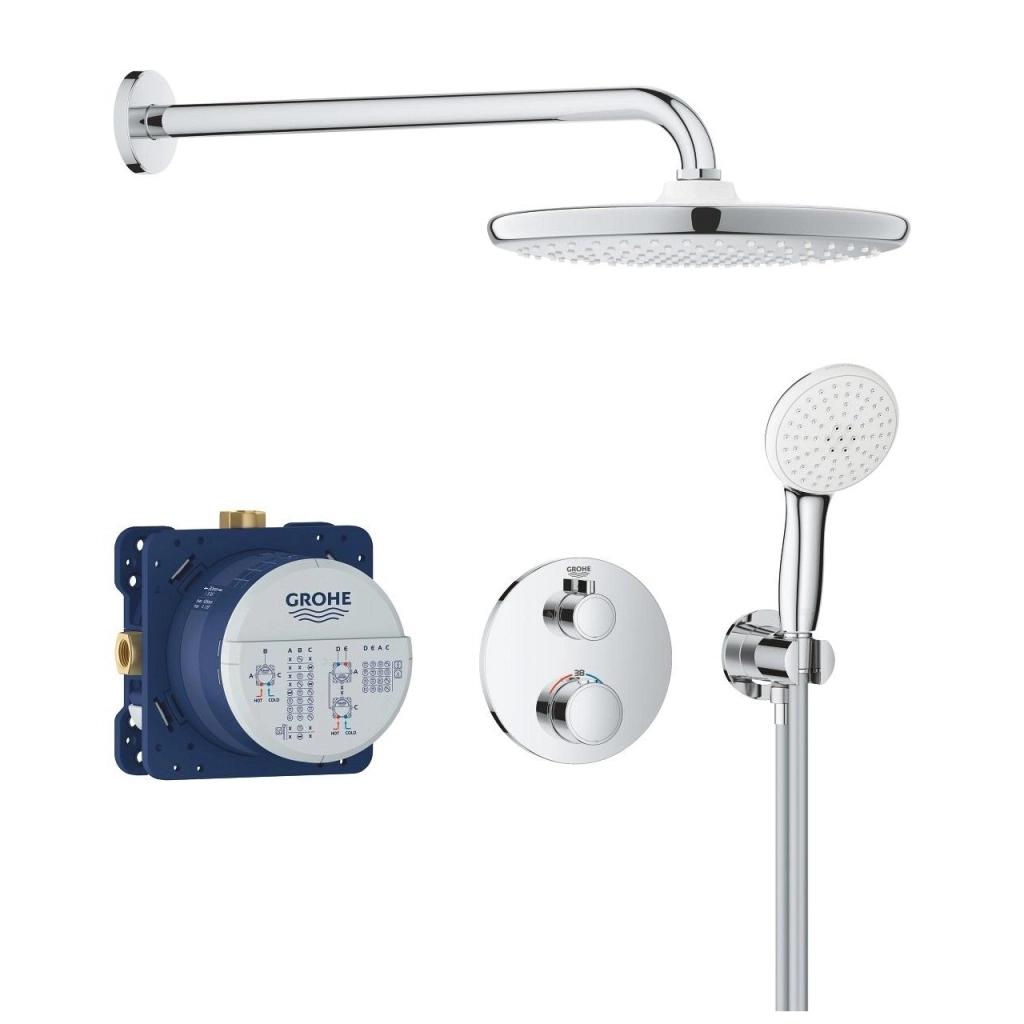 Set de duș îngropat termostatat Grohe Grohtherm 250 34872000