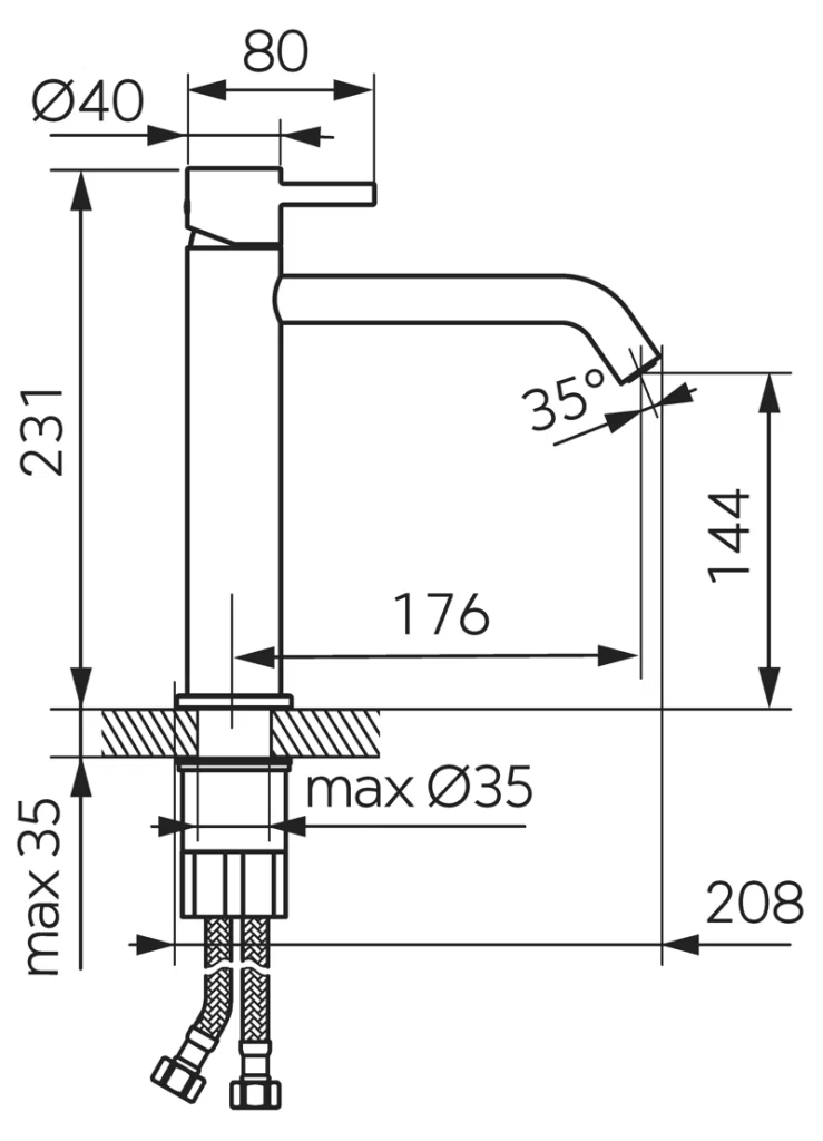 Baterie lavoar M Ferro Ciriculus GM