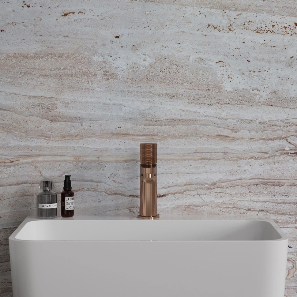 Baterie lavoar Omnires Contour Cupru periat CT8010CPB