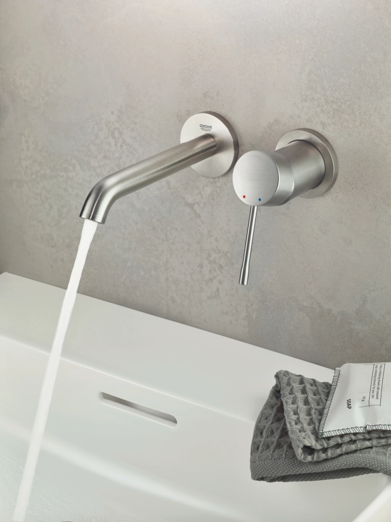 Смеситель встраиваемый для раковины Grohe Essence Supersteel 29192DC1