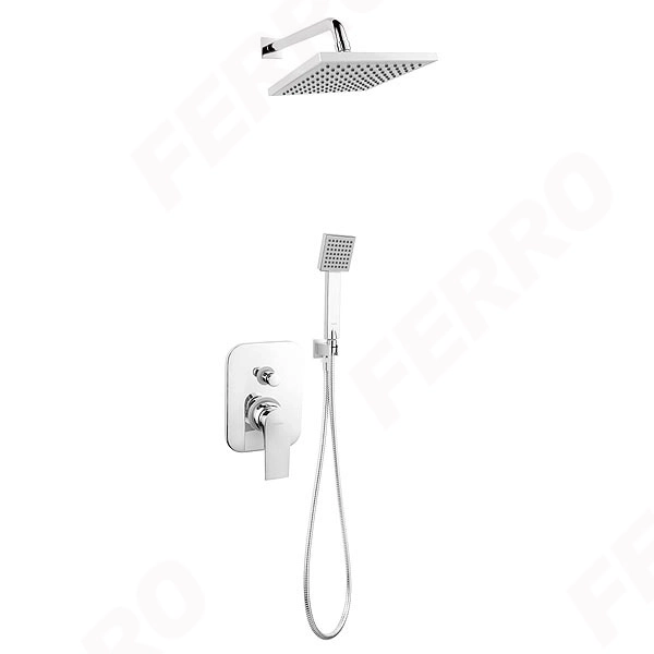 Set de duș îngropat Ferro SET-SQ1-P