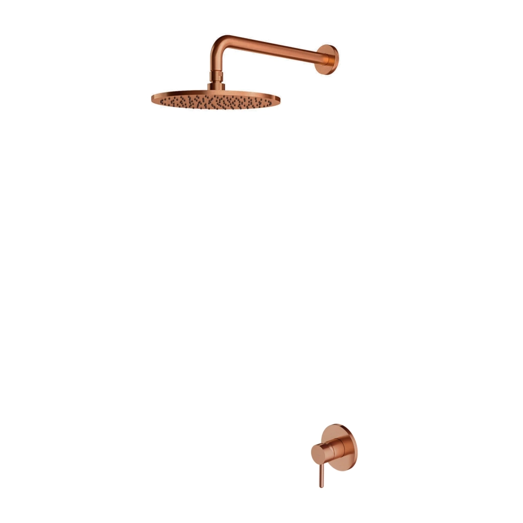 Set de duș îngropat Omnires Y Brushed Copper SYSY36CPB