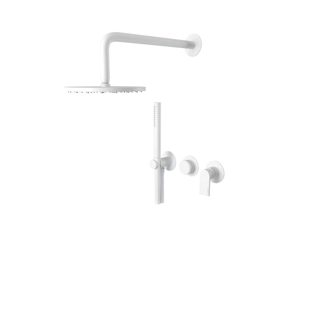 Set de duș îngropat Bugnatese Simple 6601BI White