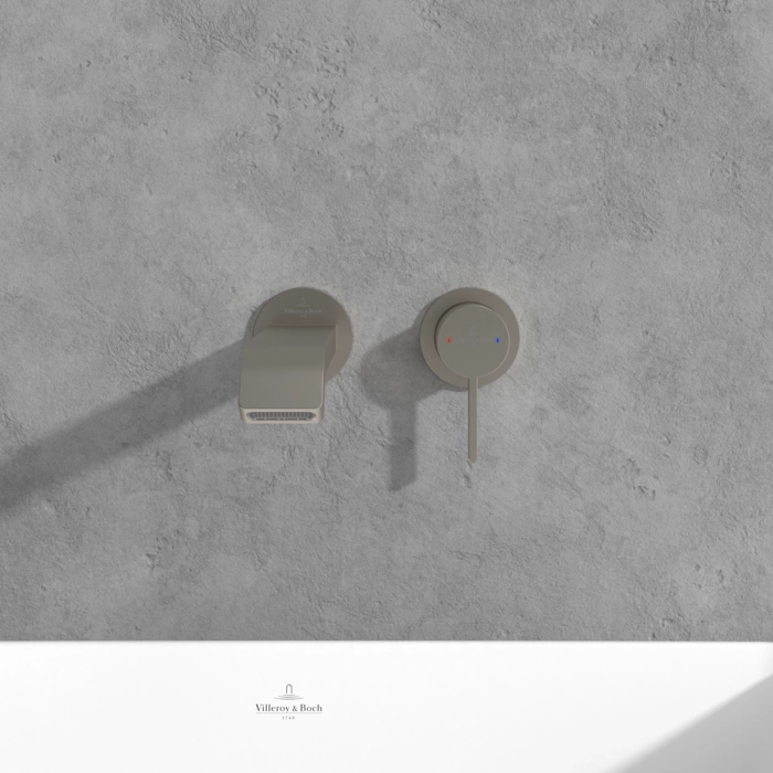 Baterie încastrată lavoar Villeroy&amp;Boch Dawn Nickel