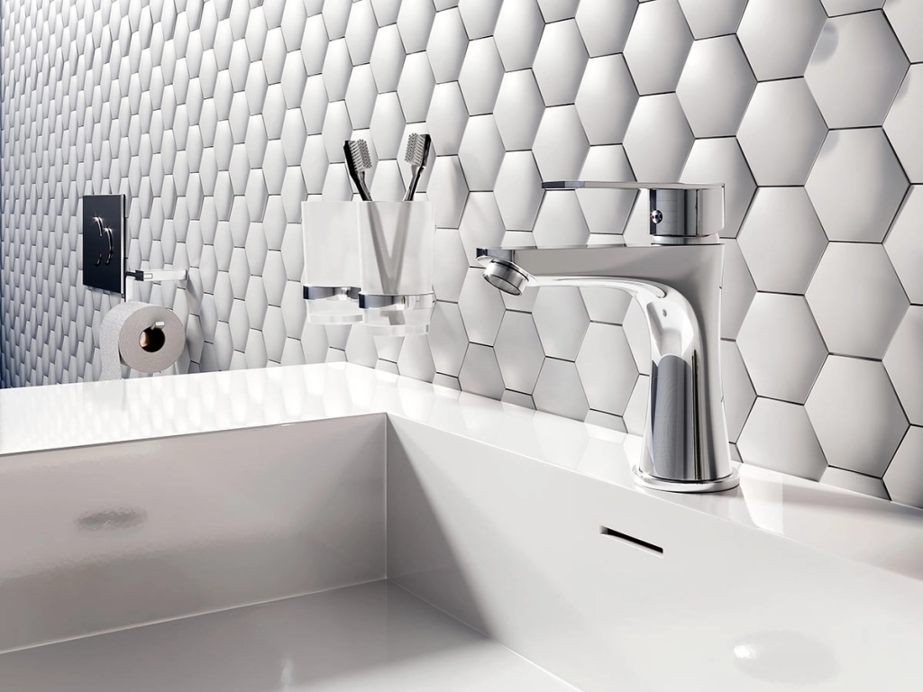 Baterie lavoar Ferro Square BAQ2