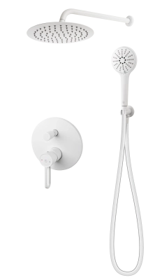 Set de duș îngropat FDesign Zaffiro Matt White