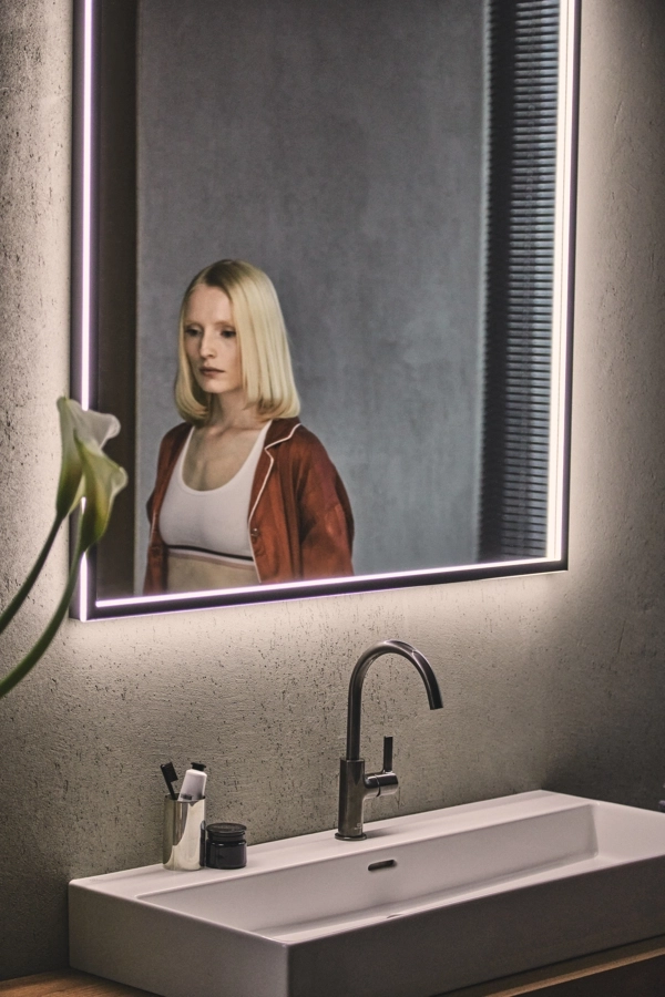 Baterie lavoar înalt Ideal Standard Atelier Joy Magnetic Grey BC777A5